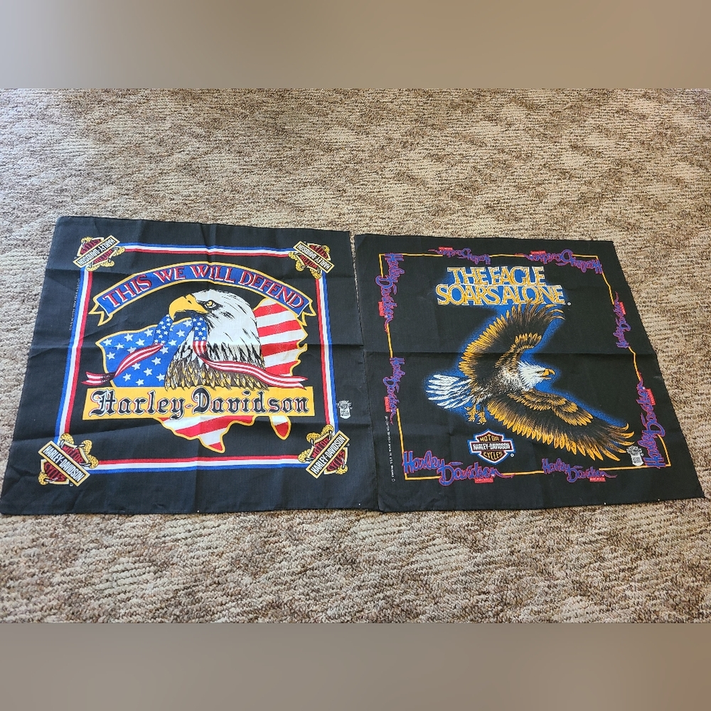 Vintage harley davidson Bandanas